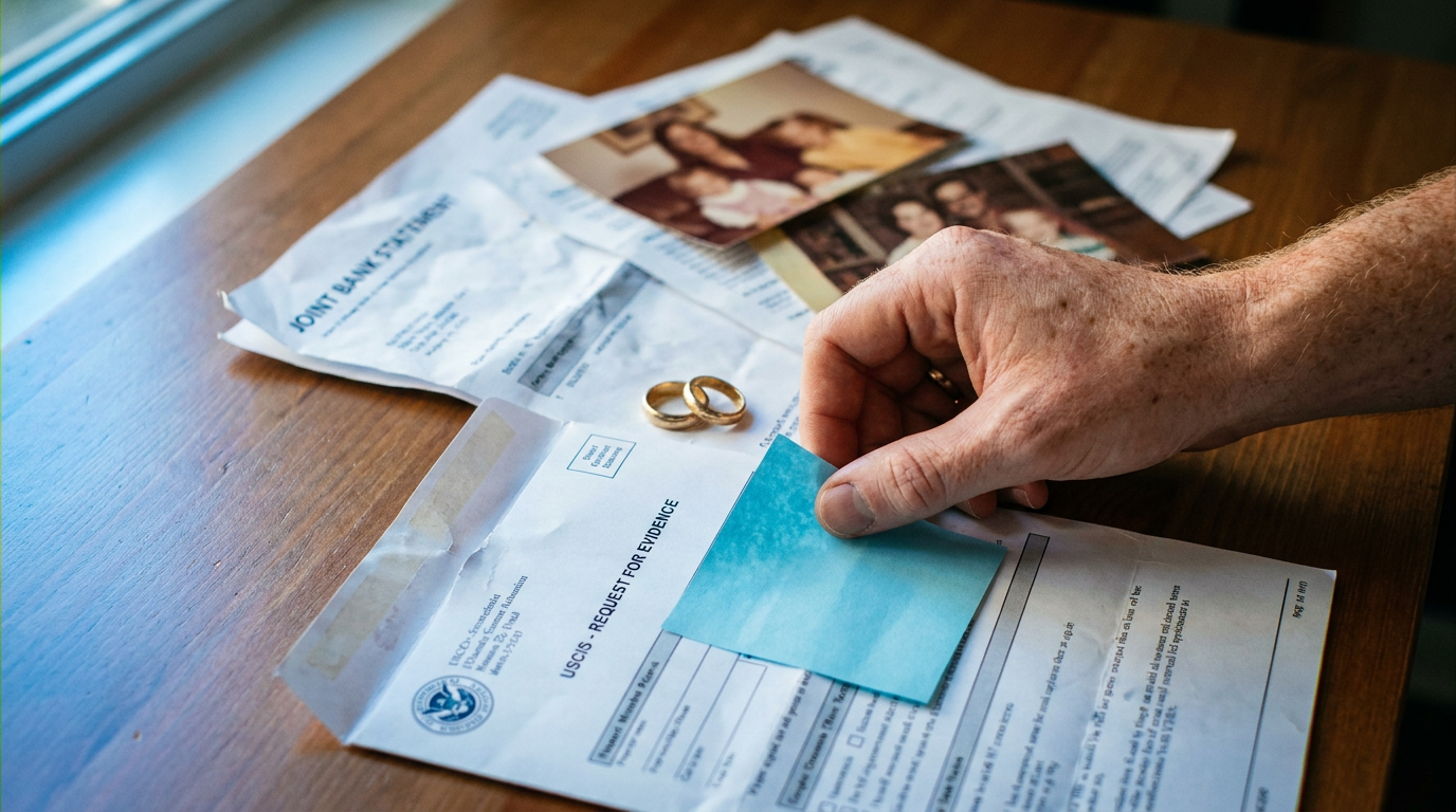Marriage Green Card RFEs in 2026: The Five Most Common Triggers