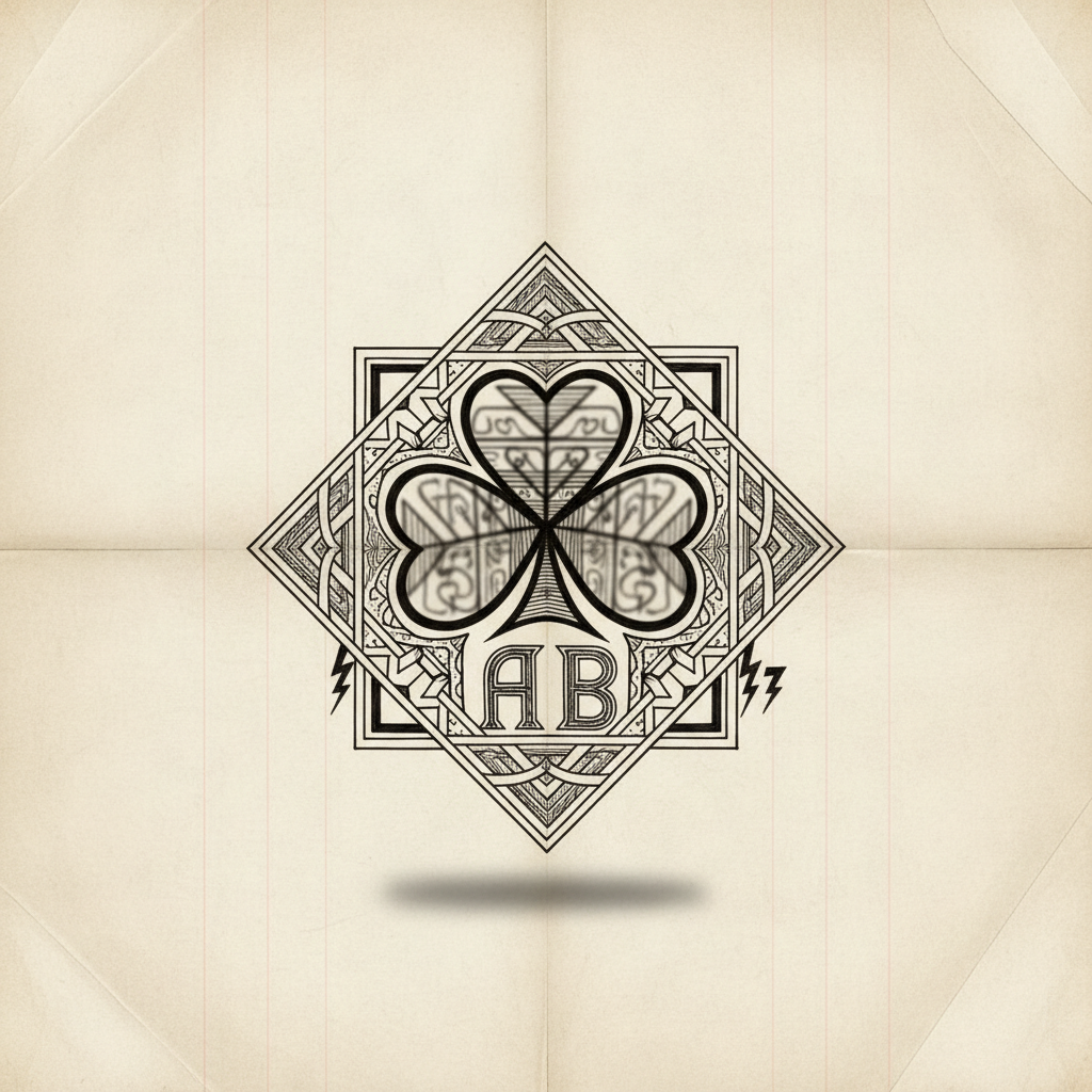 Aryan Brotherhood — Trébol + '666', Rayos SS
