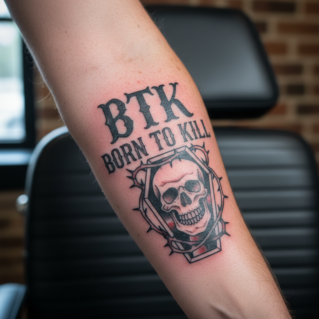 Born to Kill — Letras 'BTK'