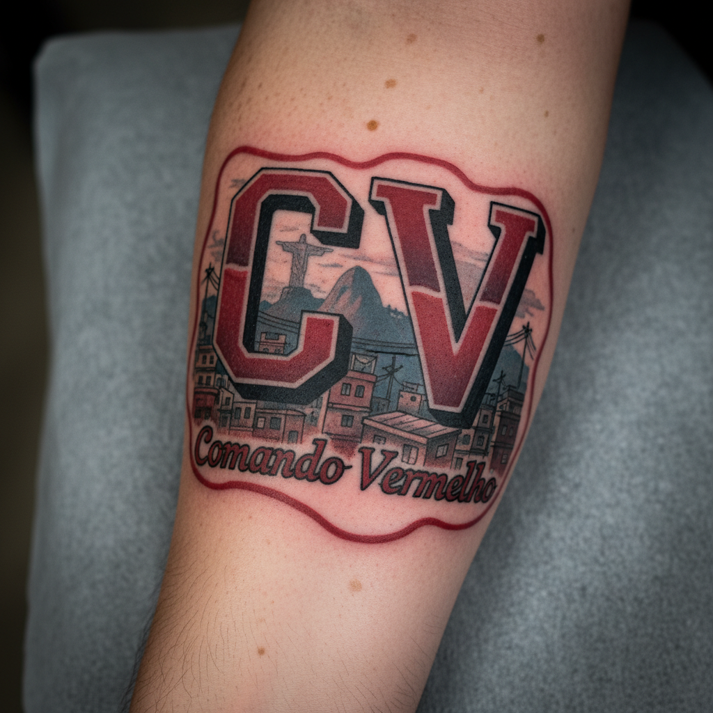Comando Vermelho — 'CV' Comando Rojo