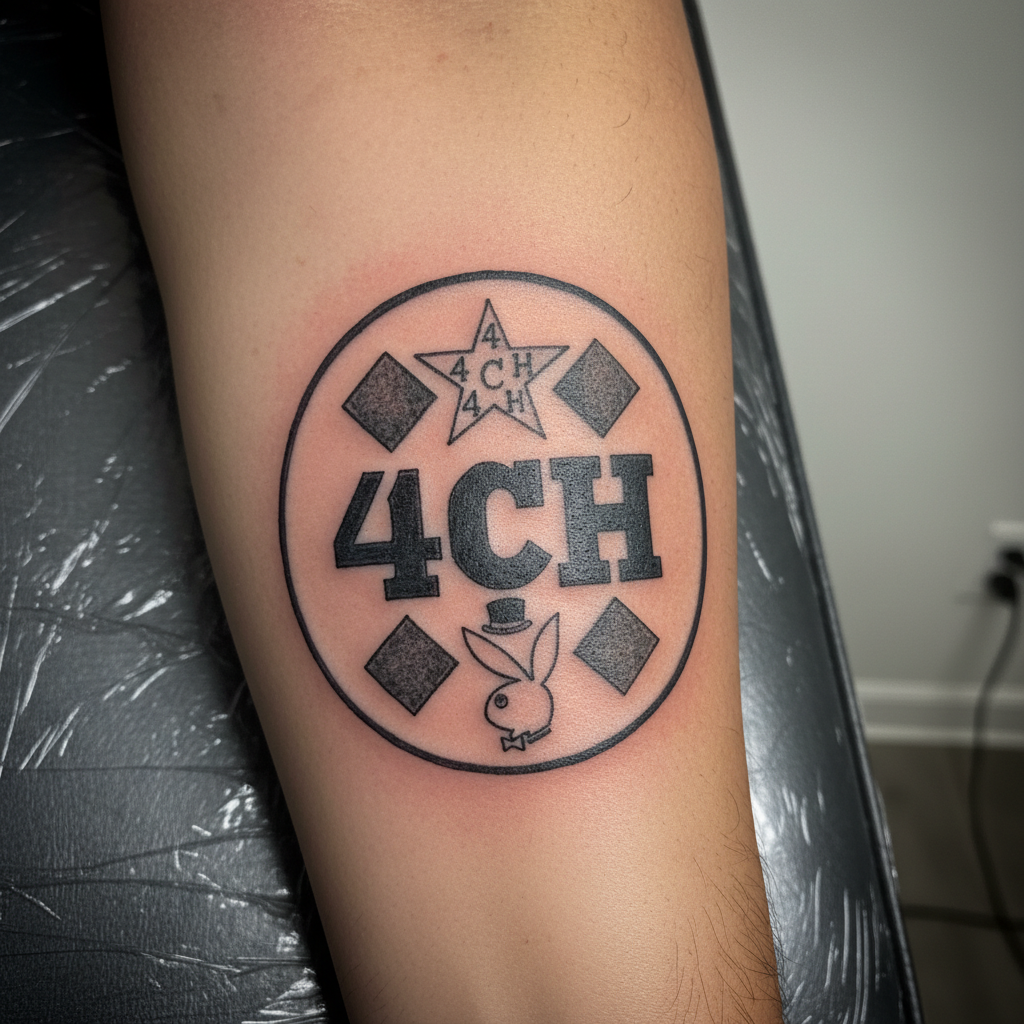 Four Corner Hustlers — Letras '4CH' — visual reference