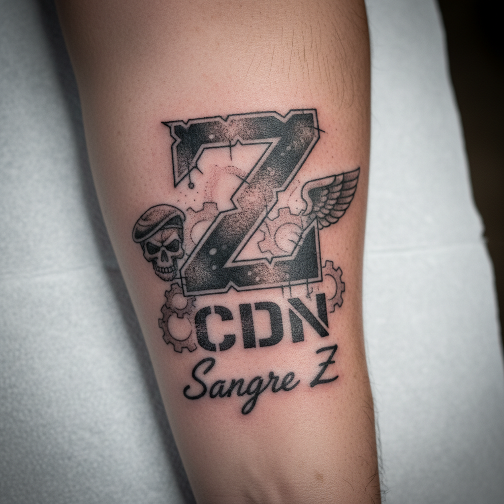 Los Zetas / CDN — 'Z' Estilizada, 'Sangre Z'