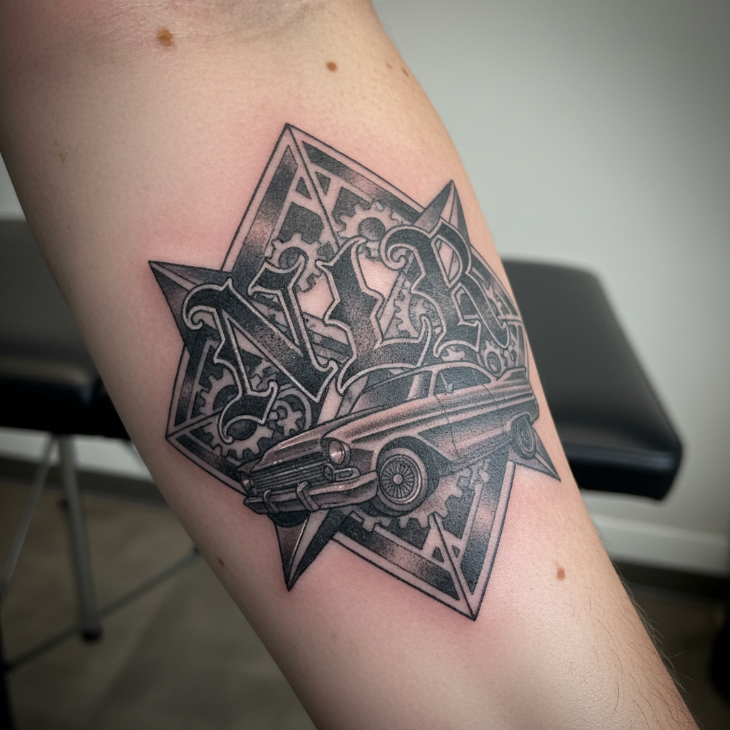 Nazi Lowriders — Letras 'NLR'