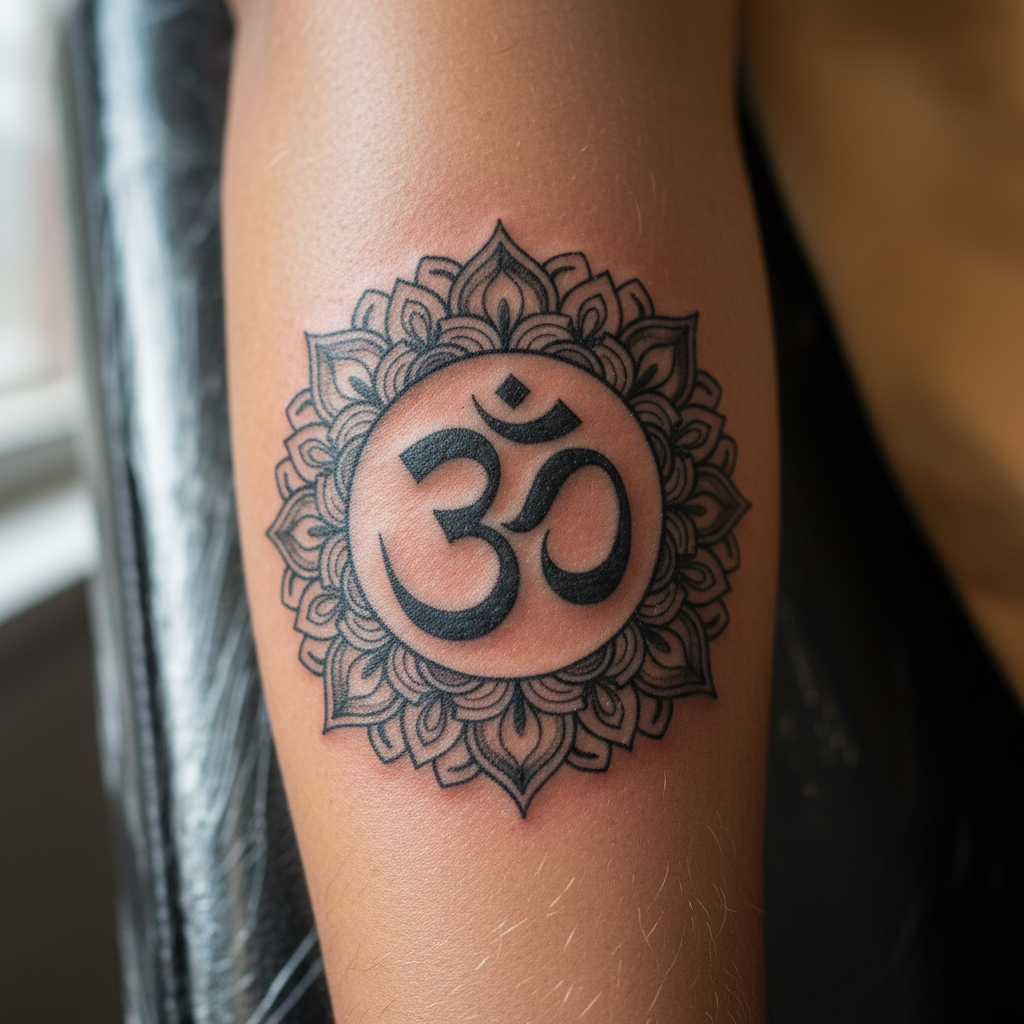 Om (ॐ) — Hindú / Budista