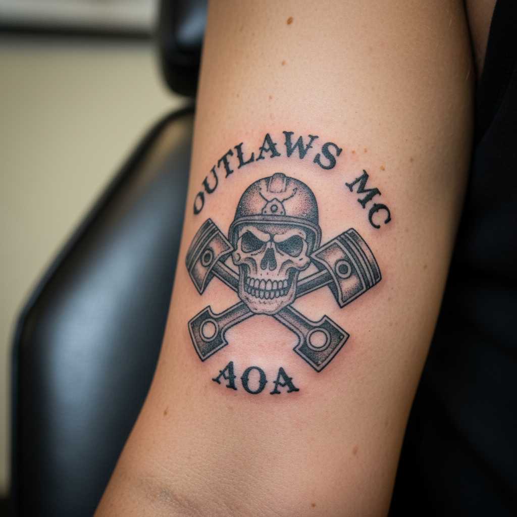 Outlaws MC — 'Charlie' Calavera y Pistones