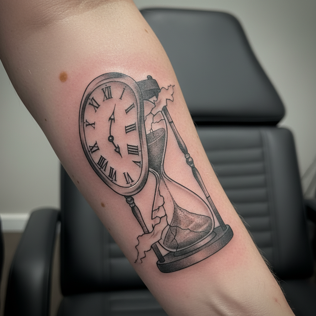 Tren de Aragua — Tatuajes de Reloj / Reloj de Arena