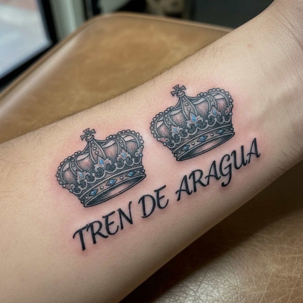 Tren de Aragua — Tatuajes de Corona — visual reference