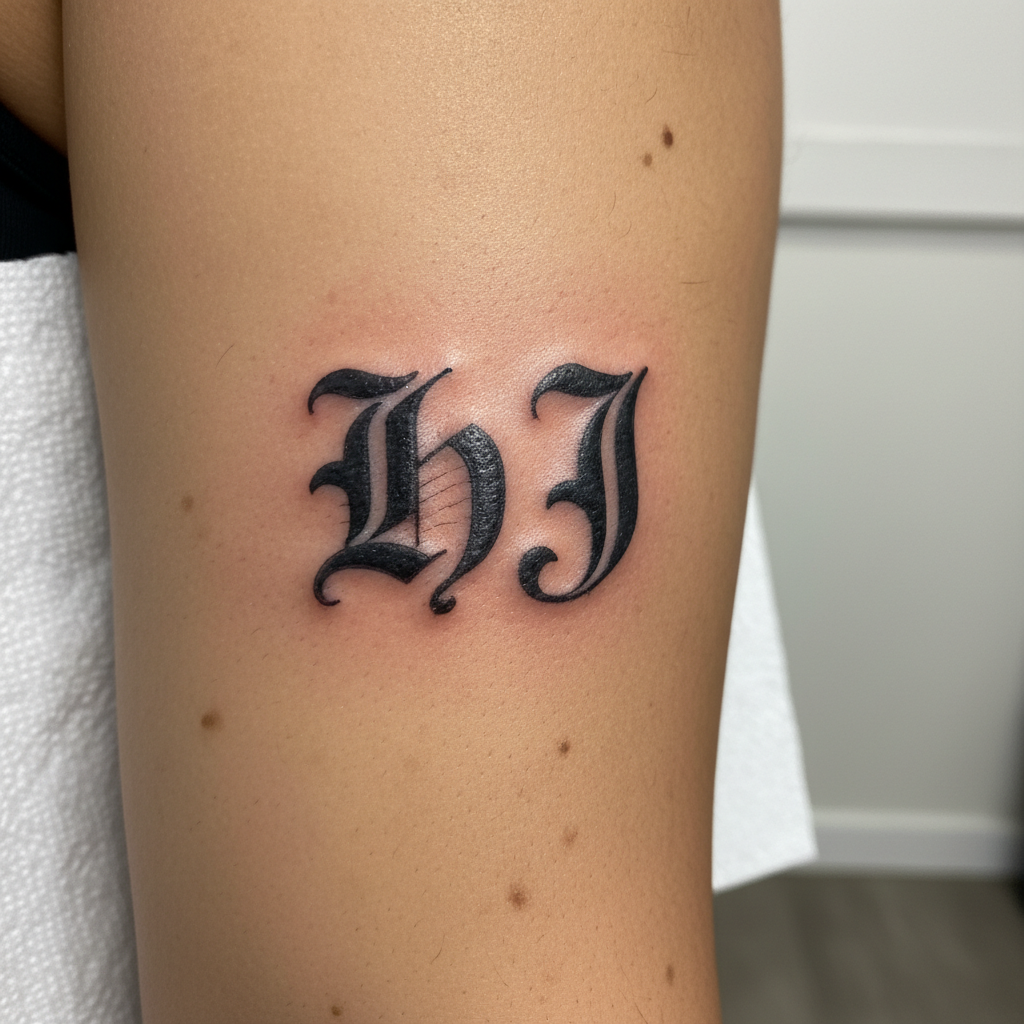 Tren de Aragua — Letras 'HJ' ('Hijos de…')
