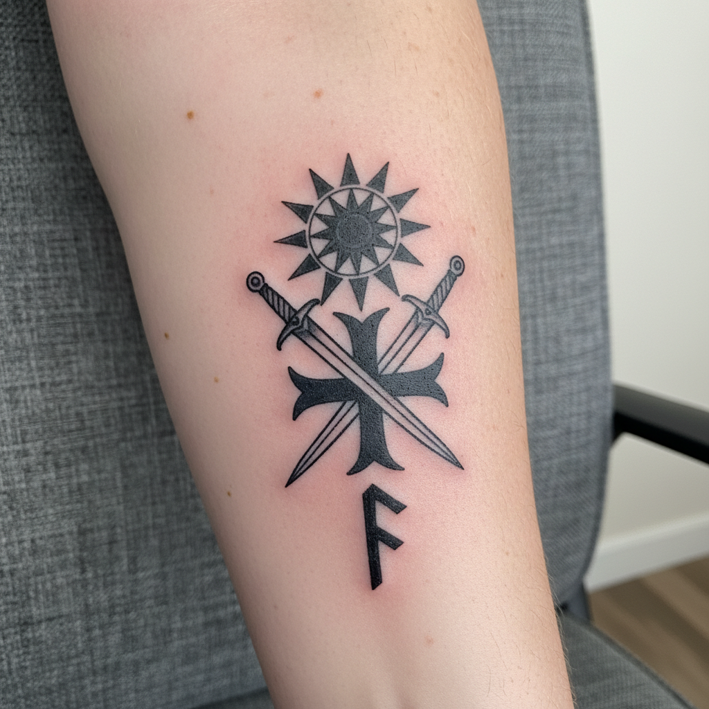 The Base — Insignia de Espada y Cruz