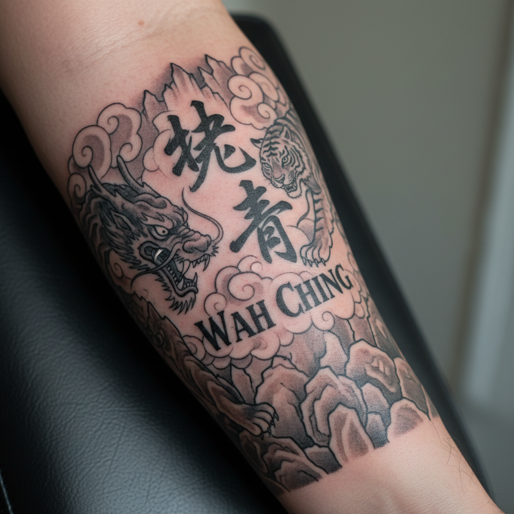 Wah Ching — Letras '華青' / 'Wah Ching'