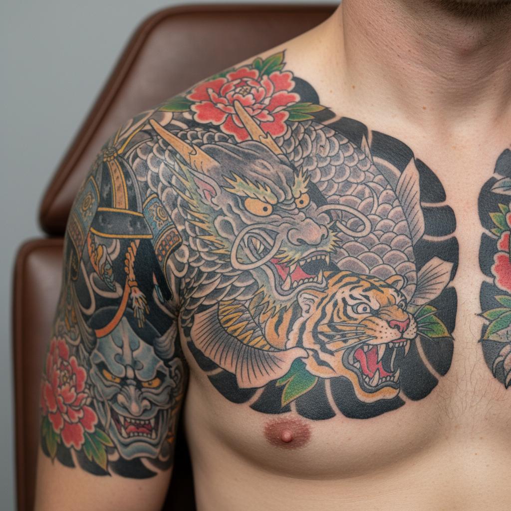Yakuza — Bodysuit Tradicional Irezumi